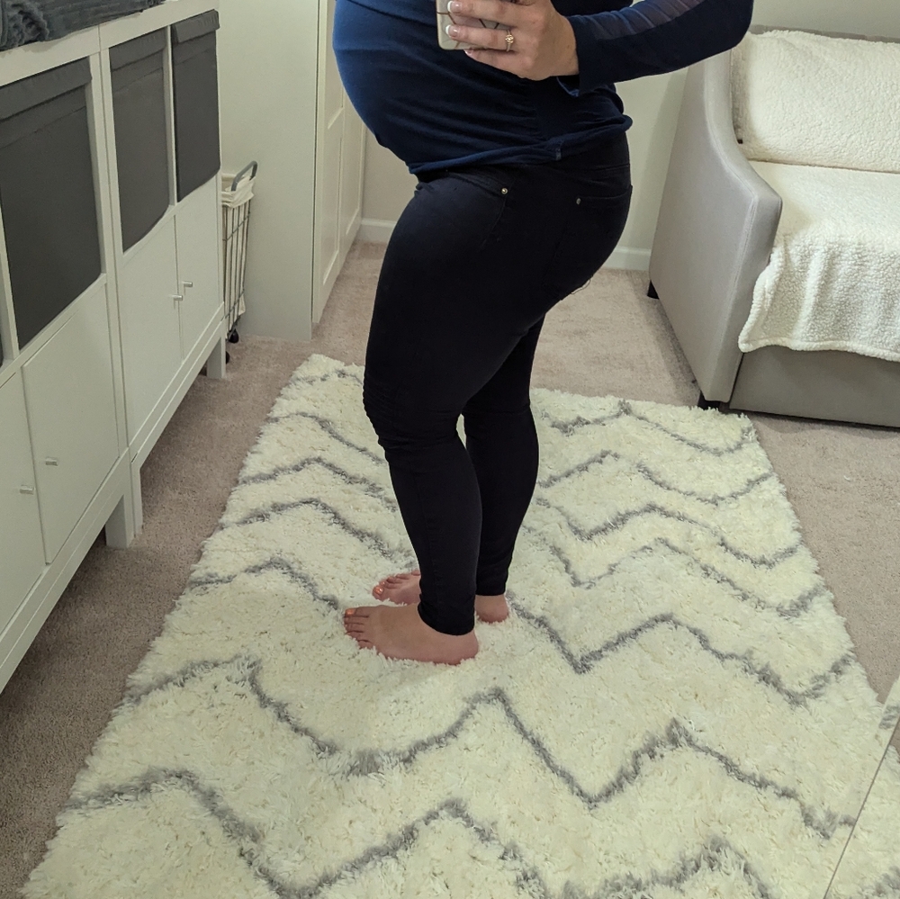 H&M Black Maternity Jeans (sz 10)